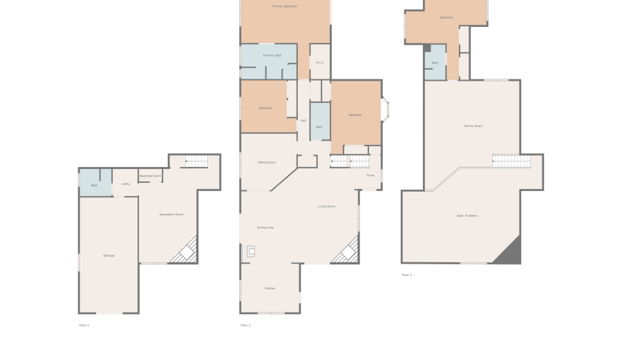 Combined Floor Plans