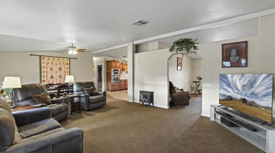 Living Room & Dining