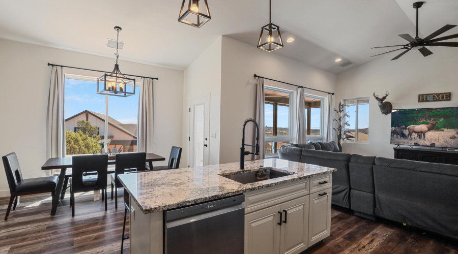 Kitchen/Dining/ Great room