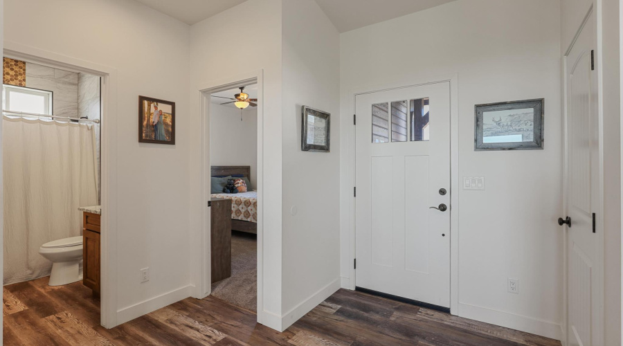 Inside of front door