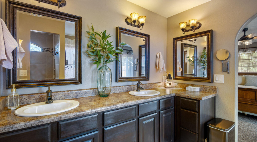 Master Bath Dual Vanity