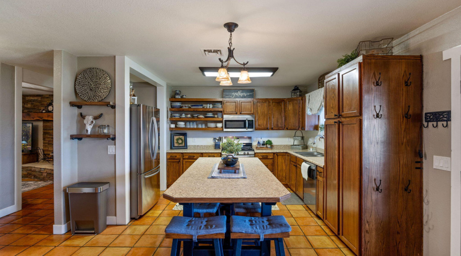 Walk Through Kitchen