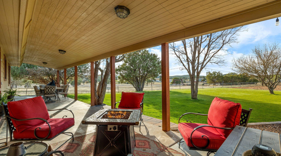 Covered and uncovered spaces