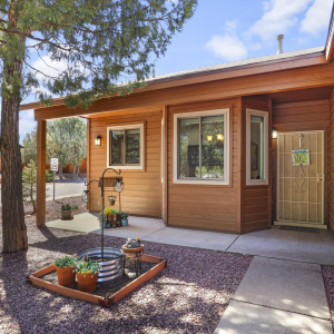 Covered front porch