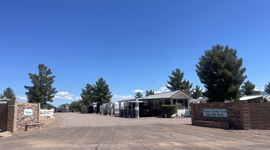 Welcome to Tonto Creek Trail55+ RV Park