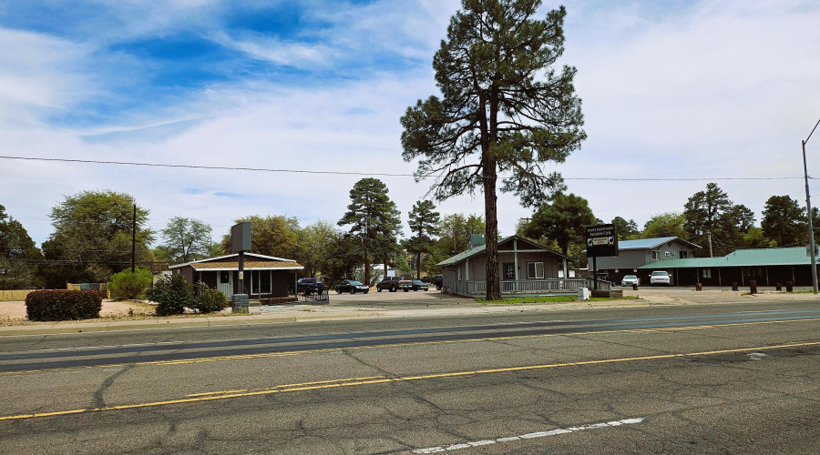 Front from across 87