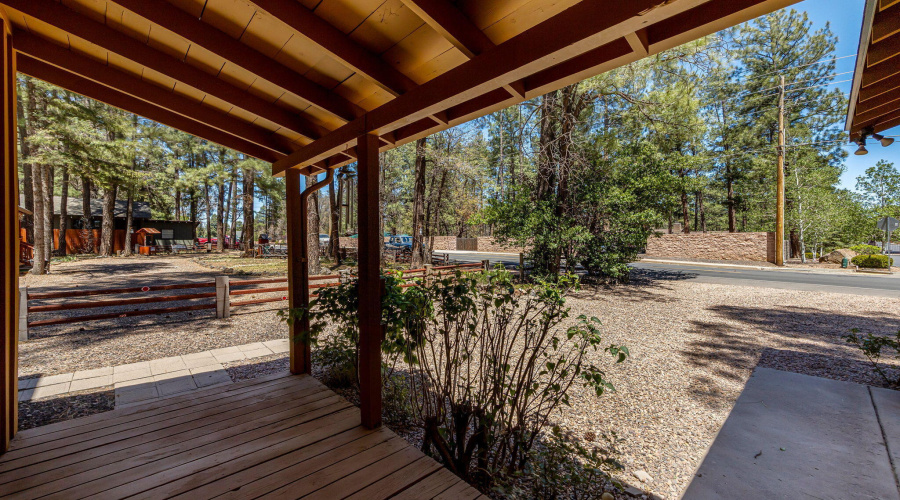 Front Porch view to street
