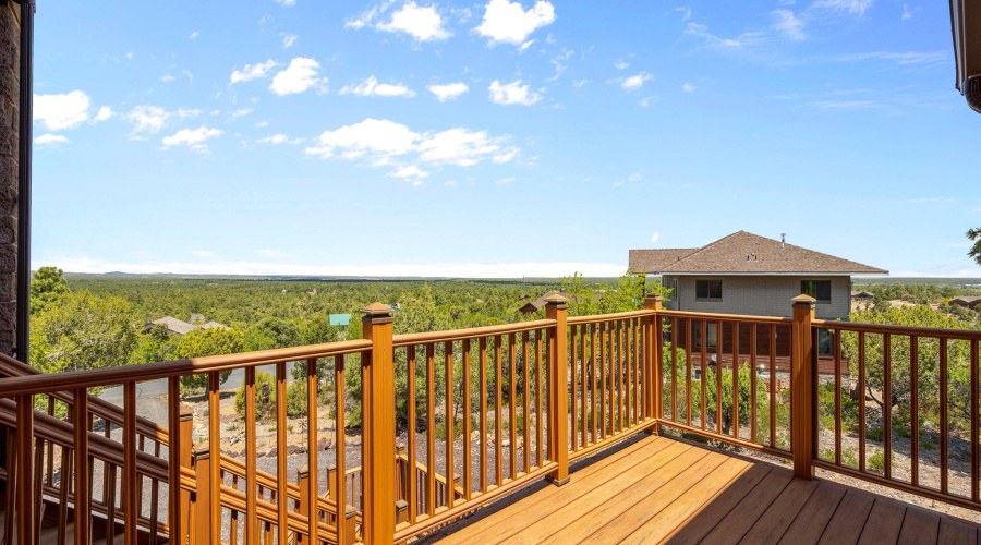 Balcony off 2nd bedroom
