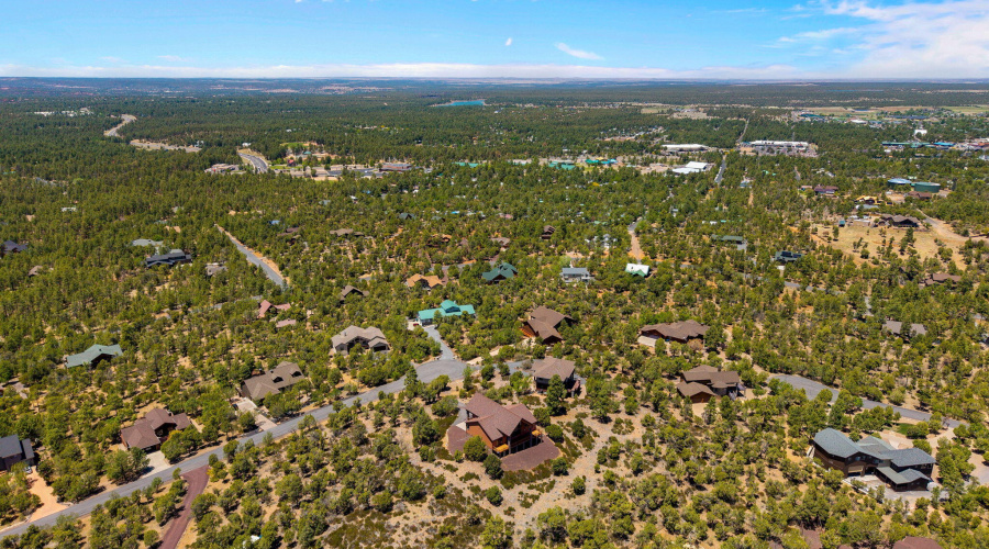 Aerial View of Community