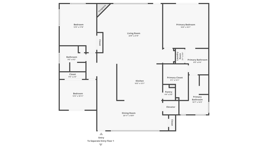 1561 S Canyon Ridge Trail - Floor 1