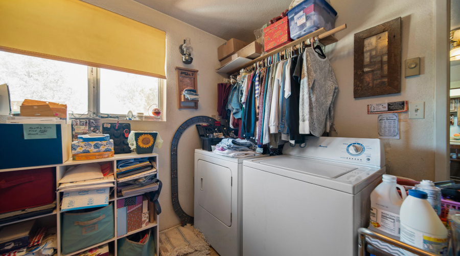 Washer Dryer Utility Room