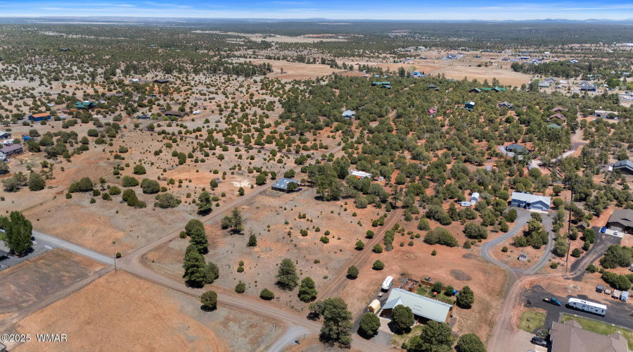 Home & 5 Acres in Linden, AZ