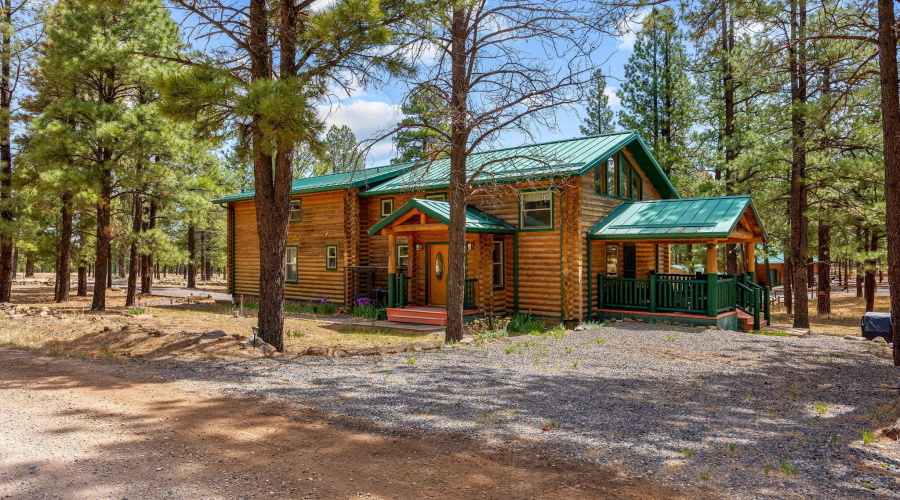 Nestled in the woods