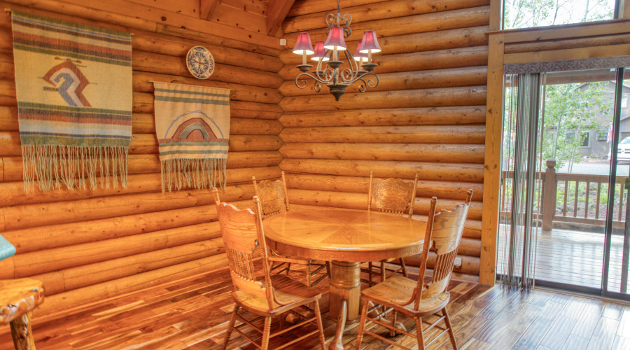 Dining in Kitchen area