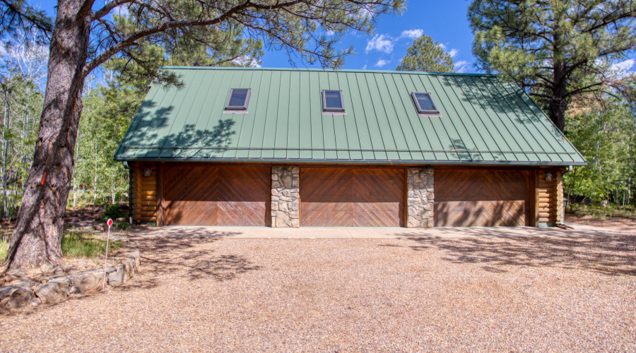 Right Driveway and Garage