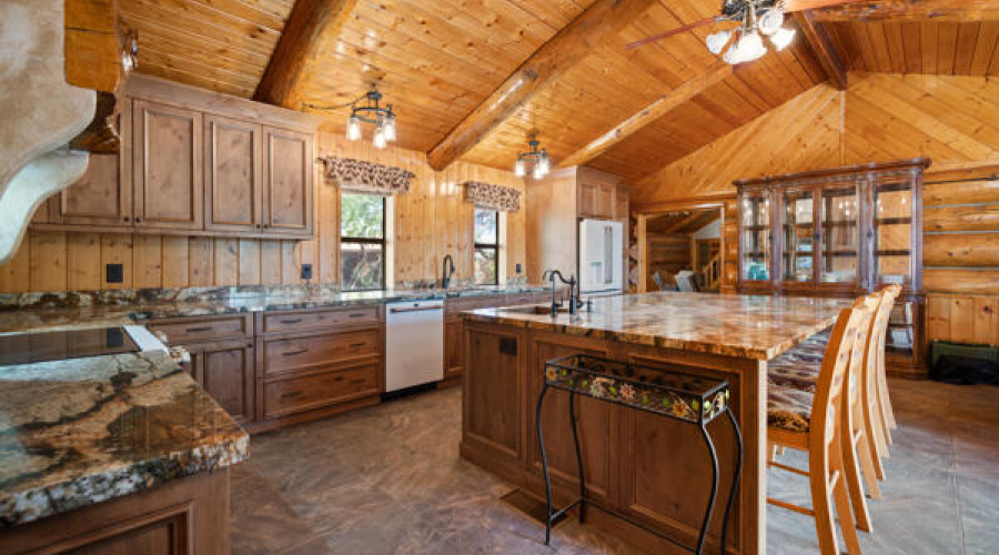 Extensive Custom Cabinetry