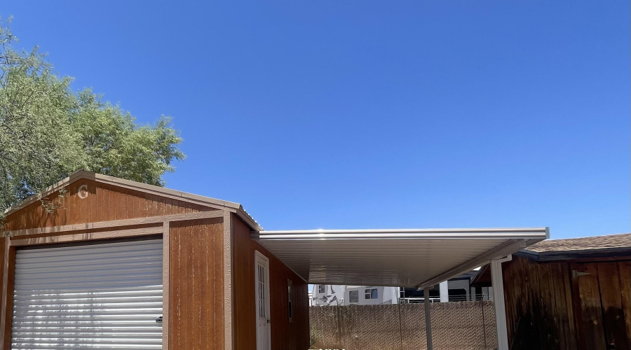 additional garage and carport