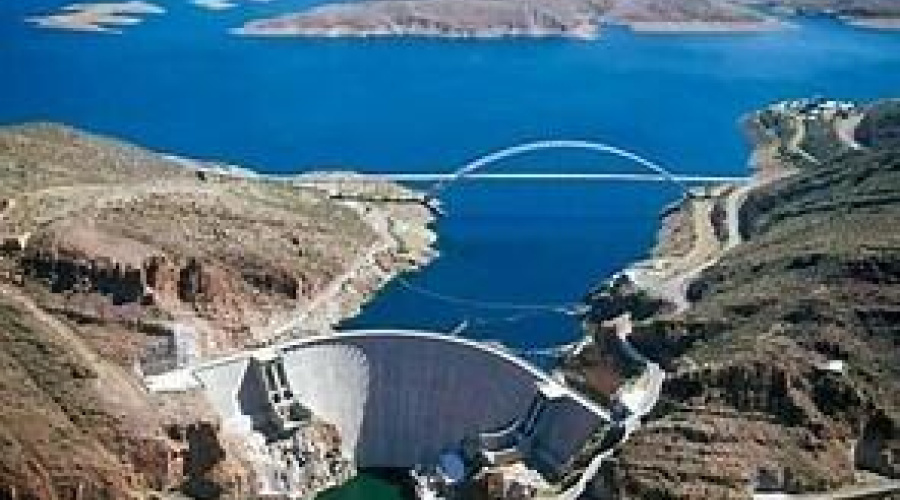 Rooosevelt Lake Dam & Bridge