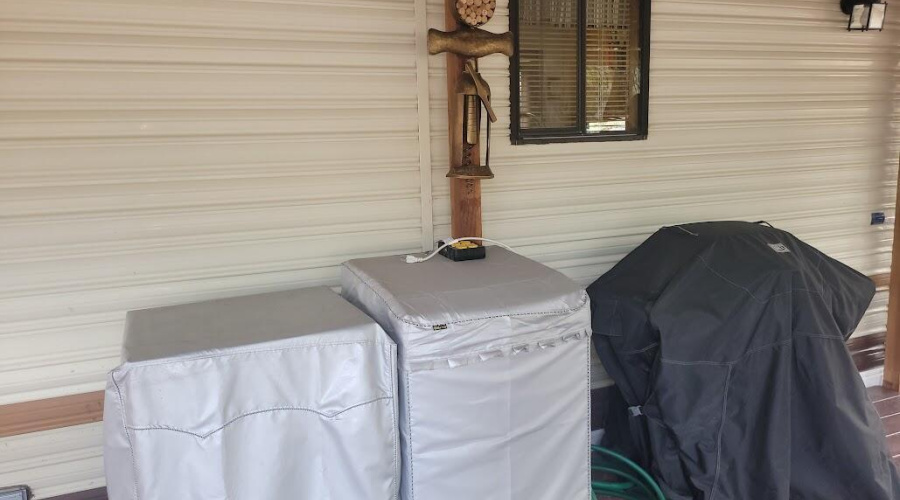 Grill & Washer & Dryer