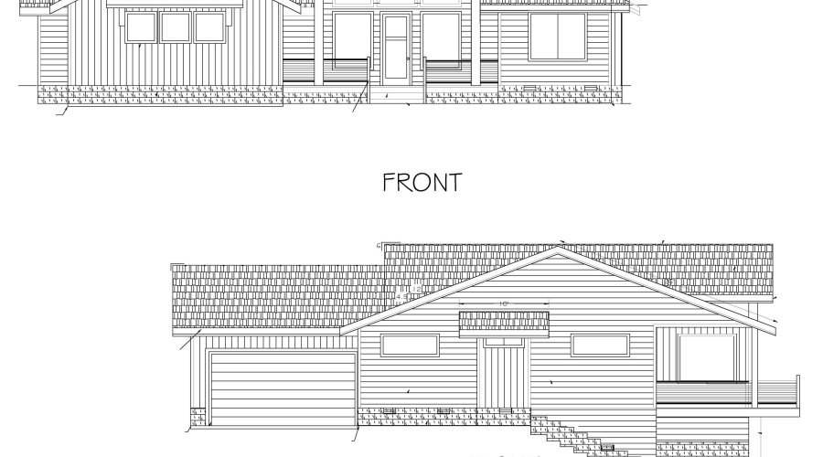 Front & Right Elevations