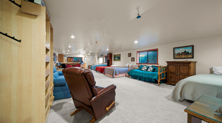 F bunk house above work shop