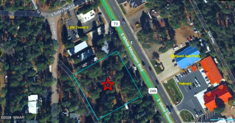 527 White Mountain Boulevard, Pinetop, Arizona 85935, ,Land,For Sale,White Mountain,256719