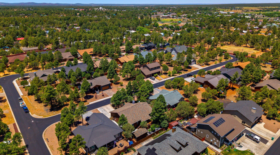 Aerial View of Community