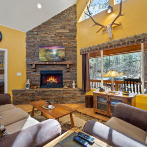 Living Corner Fireplace