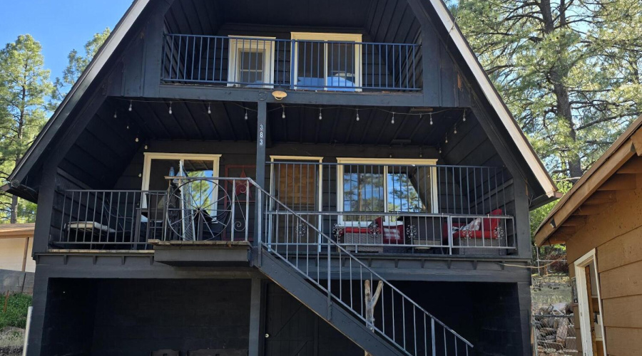 Closer view of the front