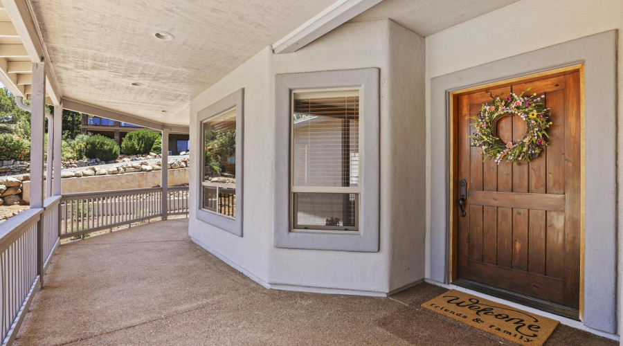 Covered Wrap Around Porch