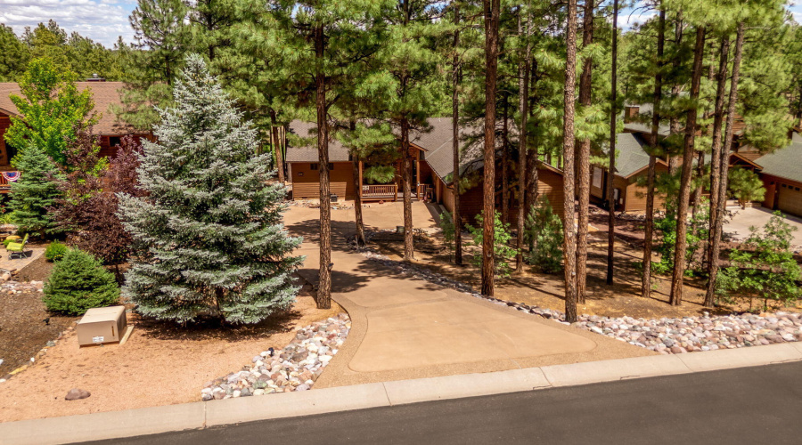Aerial View of Front of Home