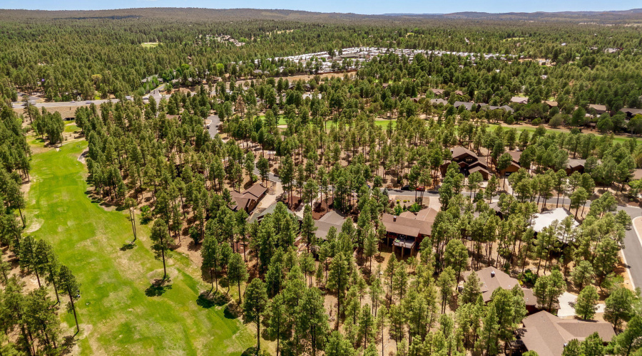 Aerial View of Community