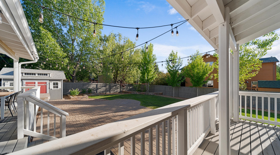 A back yard left back yard