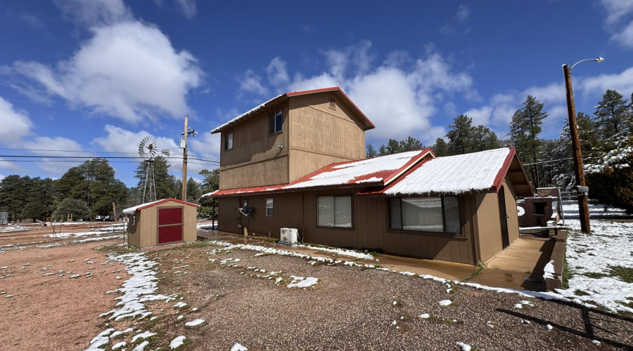 9 - Main home and storage shed