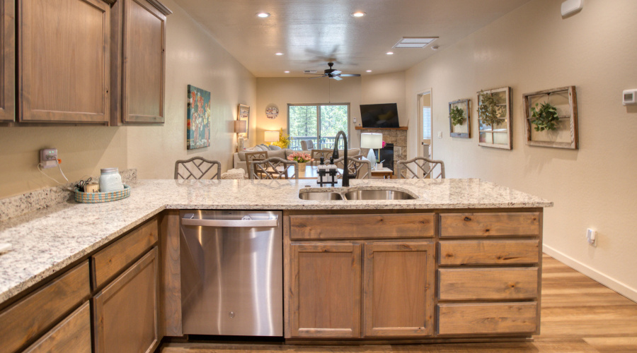 Kitchen to Living Room