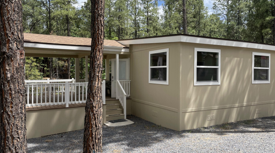 Park Model with Room Addition