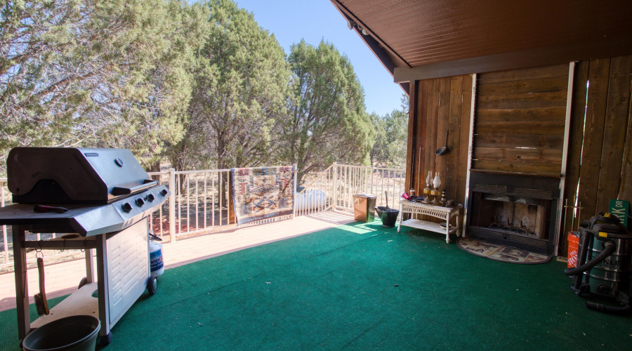Back Covered Deck