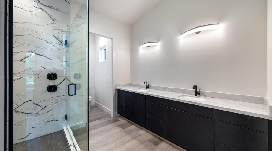 Large master bathroom
