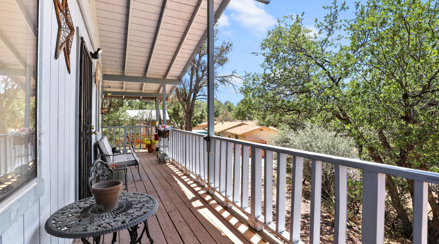 Front Covered Deck