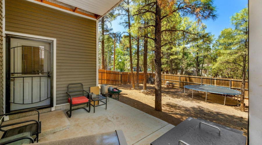 Covered Back Patio