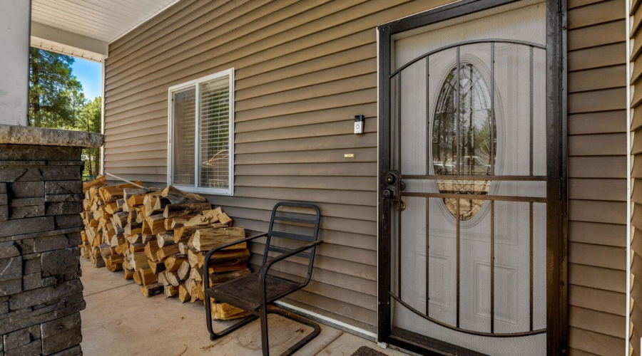 Front Door & Covered Patio