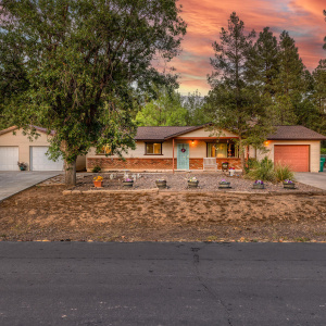 Front of Home and Driveways
