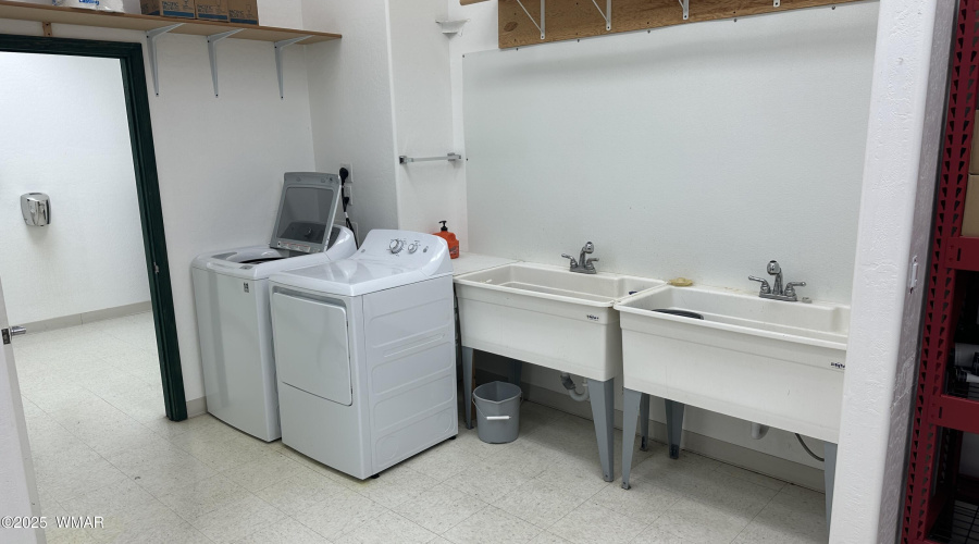 Laundry area
