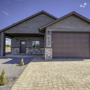Front Paver Driveway