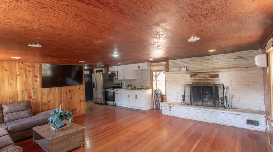 upper view with kitchen