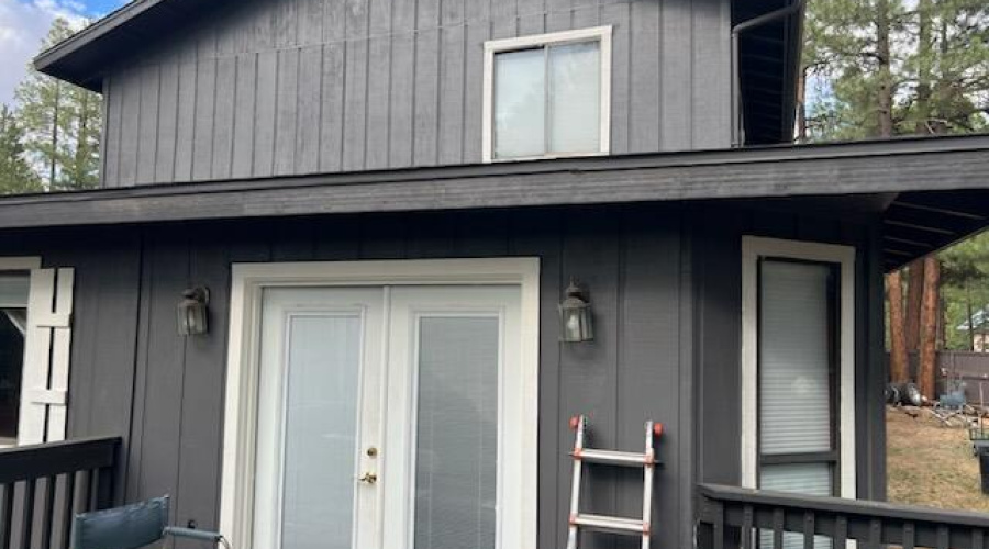 Side of the House to Dining Area