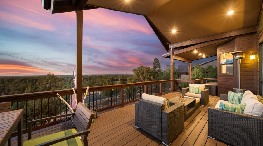 Expansive Front Deck