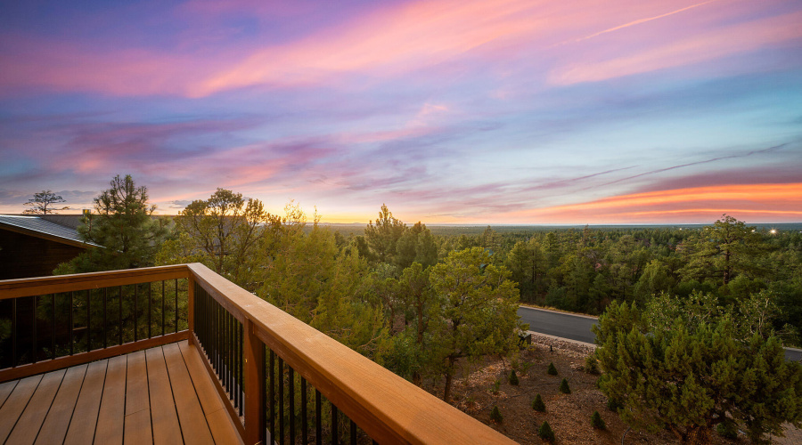 Amazing Views off front deck