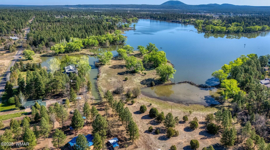 Aerial View #3 - Larsen rd property rain