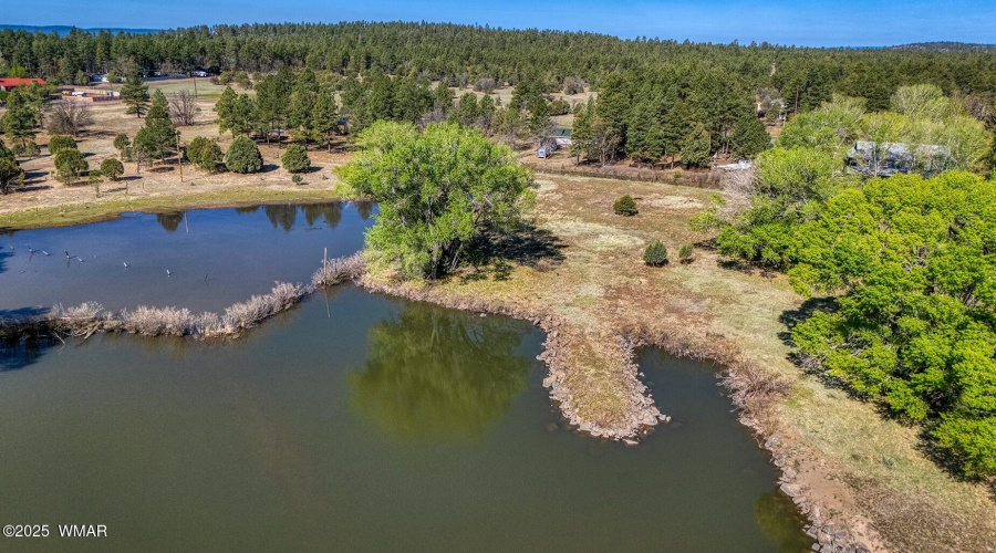 Aerial Frontage View - Larson rd propert